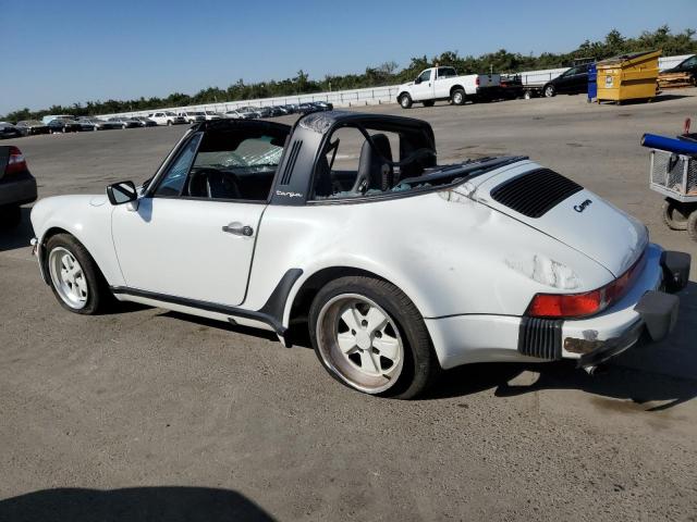 WP0EB0915JS160747 - 1988 PORSCHE 911 CARRERA WHITE photo 2