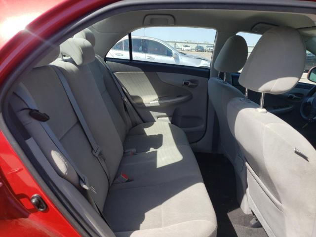2T1BU4EE0CC861052 - 2012 TOYOTA COROLLA BASE RED photo 6