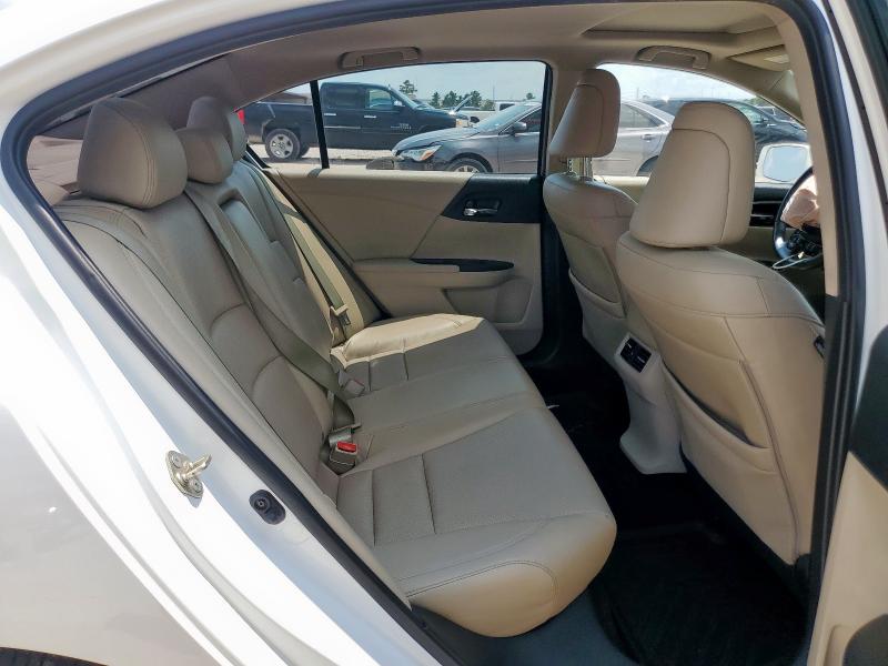 1HGCR3F04GA031852 - 2016 HONDA ACCORD EXL WHITE photo 10