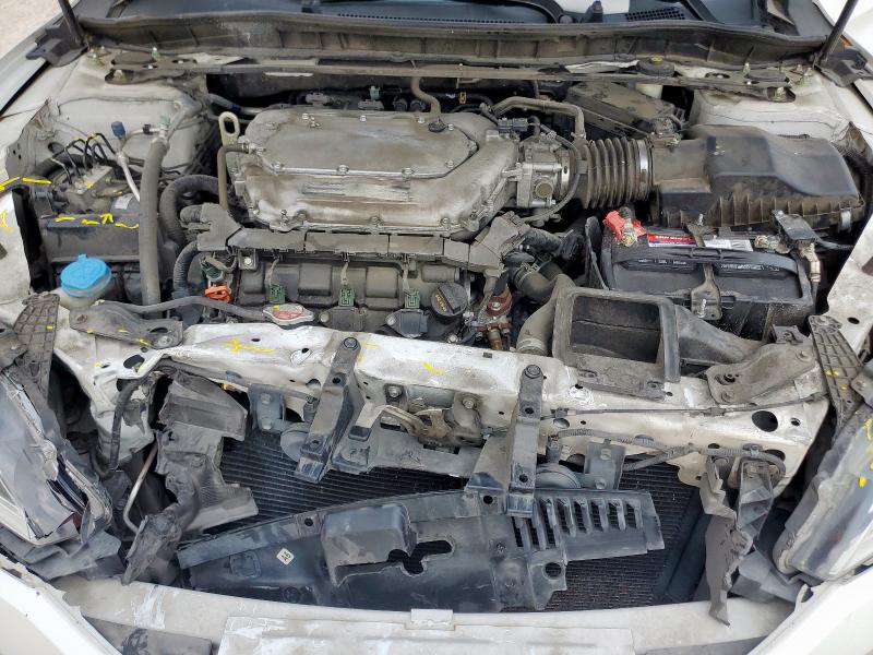 1HGCR3F04GA031852 - 2016 HONDA ACCORD EXL WHITE photo 11