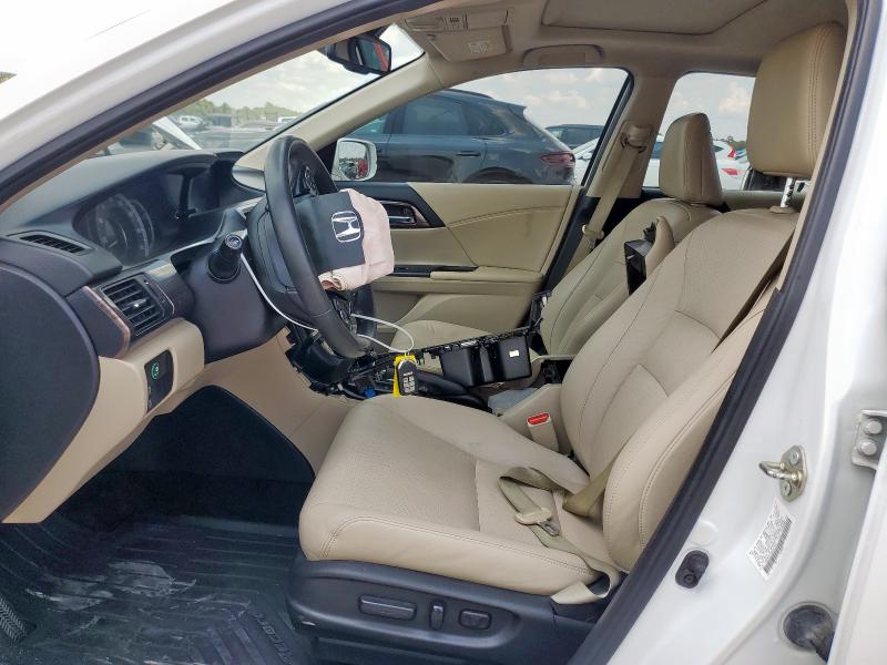 1HGCR3F04GA031852 - 2016 HONDA ACCORD EXL WHITE photo 7