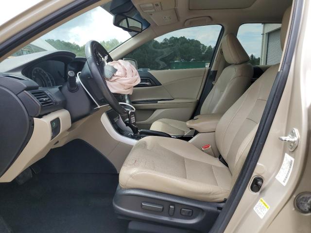 1HGCR3F83DA032332 - 2013 HONDA ACCORD EXL 金色 照片 7