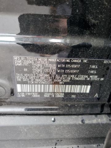 2T3K1RFV5RW325541 - 2024 TOYOTA RAV4 LE 黑色 照片 13