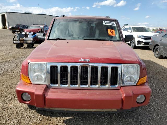 1J8HG48K58C154752 - 2008 JEEP COMMANDER SPORT წითელი ფოტო 5