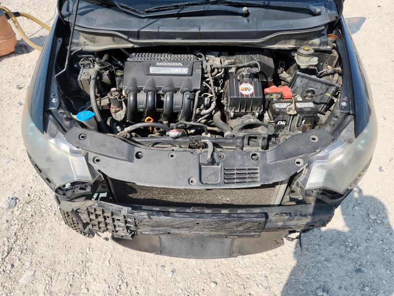 JHMZE2H77AS023804 - 2010 HONDA INSIGHT EX BLACK photo 12