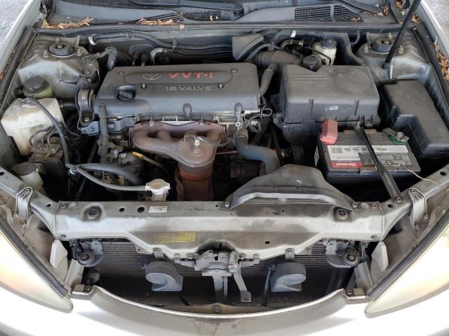 4T1BE30K25U508947 - 2005 TOYOTA CAMRY LE SILVER photo 11