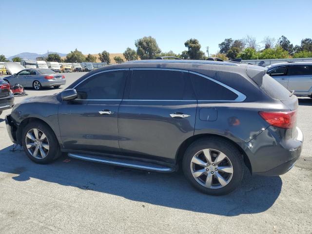 5FRYD4H90GB042258 - 2016 ACURA MDX ADVANCE GRAY photo 2