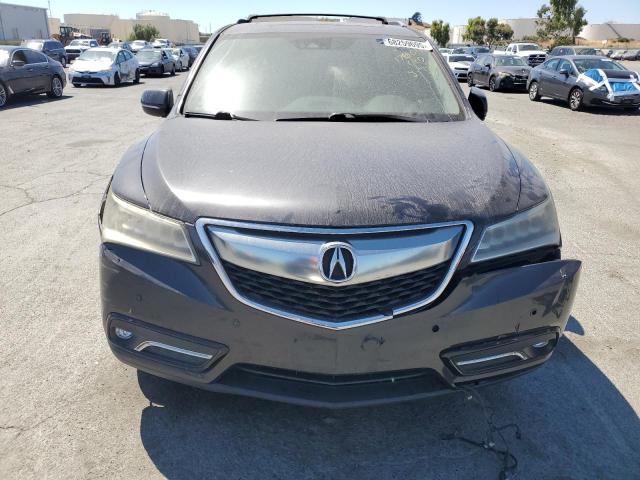 5FRYD4H90GB042258 - 2016 ACURA MDX ADVANCE GRAY photo 5