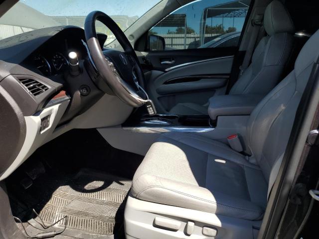5FRYD4H90GB042258 - 2016 ACURA MDX ADVANCE GRAY photo 7