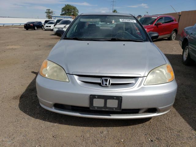 1HGEM212X1L022210 - 2001 HONDA CIVIC DX SILVER photo 5