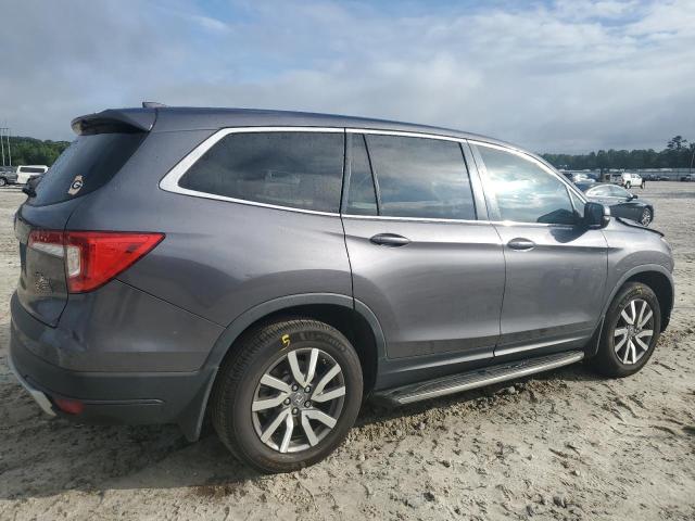 5FNYF5H45KB007410 - 2019 HONDA PILOT EXL GRAY photo 3