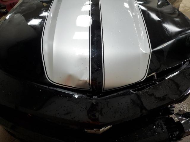 2G1FE1ED9B9101553 - 2011 CHEVROLET CAMARO LS BLACK photo 11