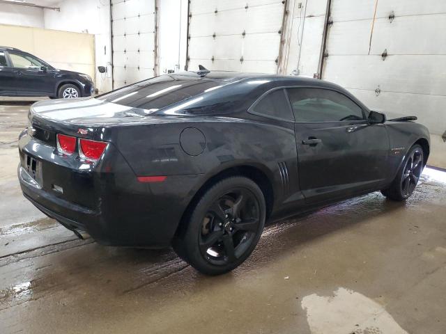 2G1FE1ED9B9101553 - 2011 CHEVROLET CAMARO LS BLACK photo 3