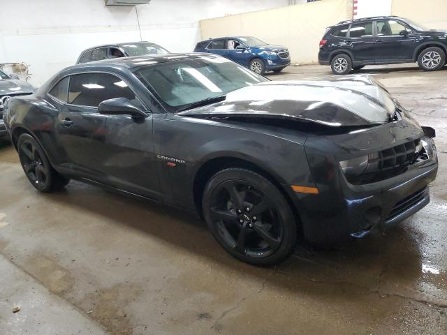 2G1FE1ED9B9101553 - 2011 CHEVROLET CAMARO LS BLACK photo 4