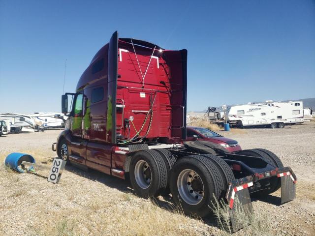 4V4NC9EH7MN286698 - 2021 VOLVO VN VNL RED photo 3