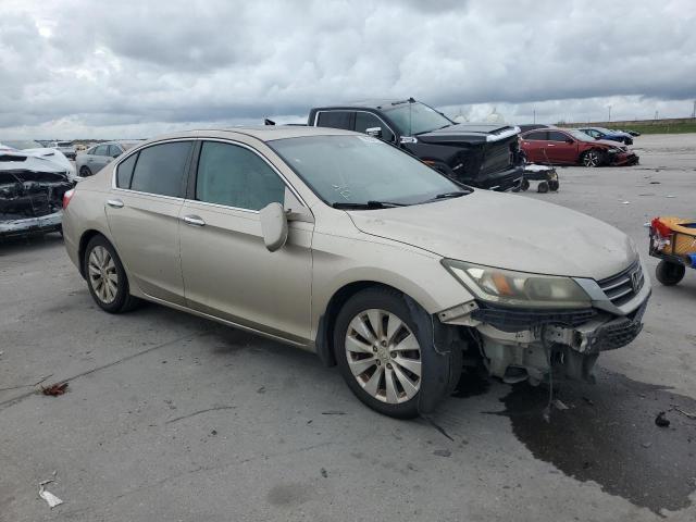 1HGCR2F84DA123913 - 2013 HONDA ACCORD EXL 金色 照片 4