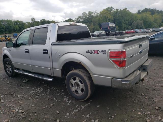 1FTFW1EF6BFA29921 - 2011 FORD F150 SUPERCREW SILVER photo 2