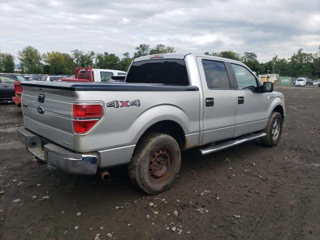 1FTFW1EF6BFA29921 - 2011 FORD F150 SUPERCREW SILVER photo 3