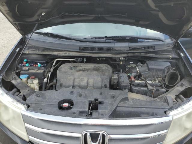 5FNRL5H93CB004189 - 2012 HONDA ODYSSEY TOURING BLACK photo 12