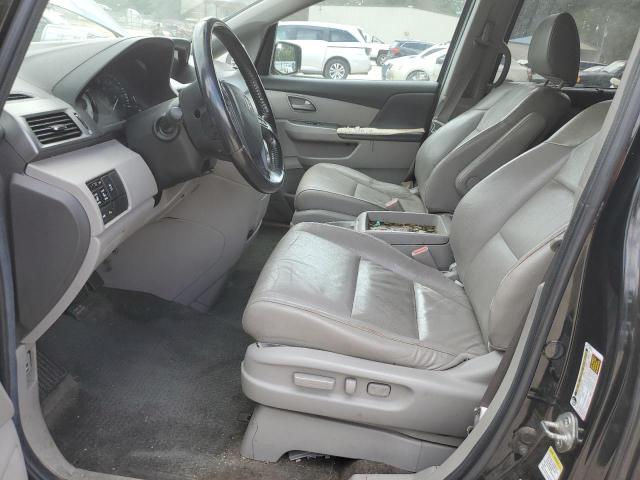 5FNRL5H93CB004189 - 2012 HONDA ODYSSEY TOURING BLACK photo 7
