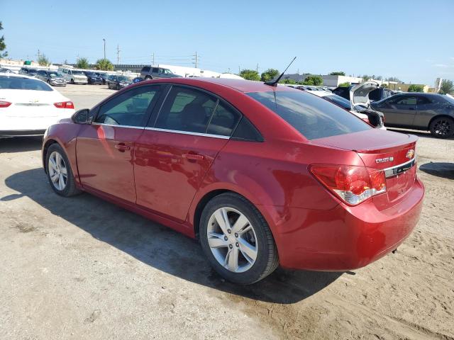 1G1P75SZ5E7100928 - 2014 CHEVROLET CRUZE RED photo 2