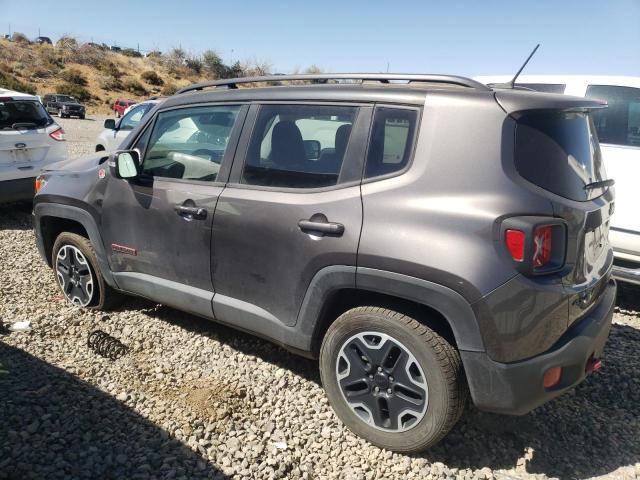 ZACCJBCTXGPD89861 - 2016 JEEP RENEGADE TRAILHAWK GRAY photo 2