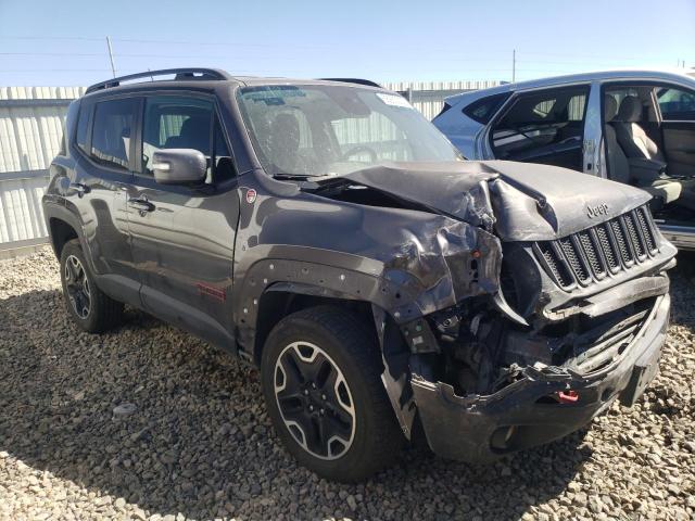 ZACCJBCTXGPD89861 - 2016 JEEP RENEGADE TRAILHAWK GRAY photo 4