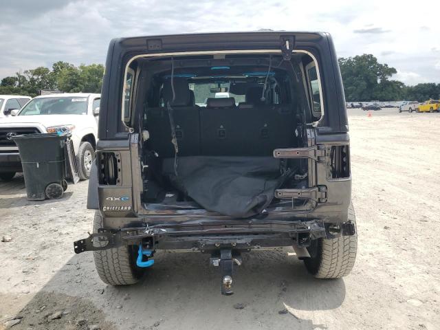 1C4JJXP64NW274472 - 2022 JEEP WRANGLER U SAHARA 4XE GRAY photo 6