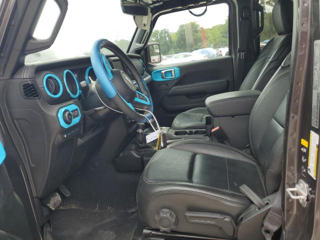 1C4JJXP64NW274472 - 2022 JEEP WRANGLER U SAHARA 4XE GRAY photo 7