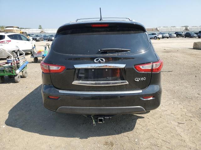 5N1CL0MM2EC546169 - 2014 INFINITI QX60 HYBRID BLACK photo 6