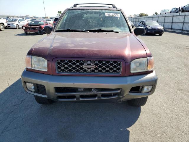 JN8DR07X21W506104 - 2001 NISSAN PATHFINDER LE BURGUNDY photo 5