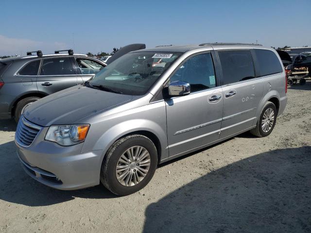 2C4RC1CG6GR104702 - 2016 CHRYSLER TOWN & COU TOURING L SILVER photo 1