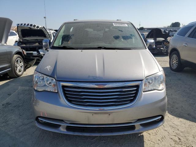 2C4RC1CG6GR104702 - 2016 CHRYSLER TOWN & COU TOURING L SILVER photo 5