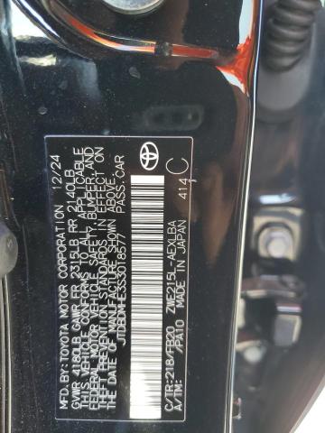 JTDBDMHE3S3018577 - 2025 TOYOTA COROLLA LE 黑色 照片 12