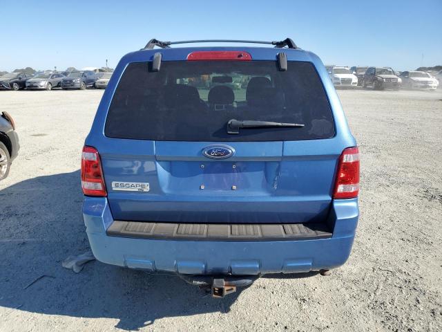 1FMCU03749KA88378 - 2009 FORD ESCAPE XLT BLUE photo 6