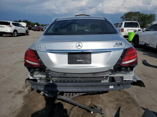 WDDZF4KB1JA390166 - 2018 MERCEDES-BENZ E 300 4MATIC SILVER photo 6