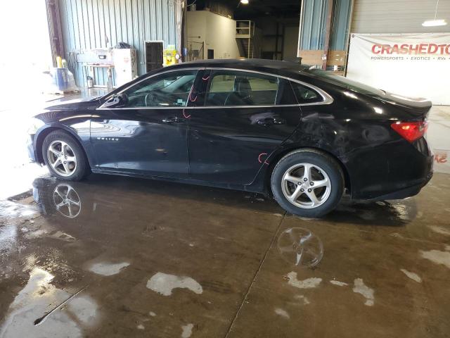 1G1ZB5ST9HF187312 - 2017 CHEVROLET MALIBU LS Czarny zdjęcie 2