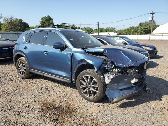 JM3KFBDL4H0149487 - 2017 MAZDA CX-5 GRAND TOURING BLUE photo 4