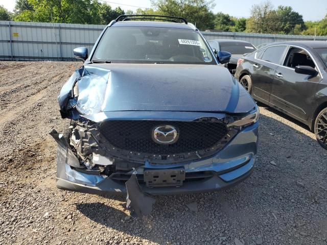 JM3KFBDL4H0149487 - 2017 MAZDA CX-5 GRAND TOURING BLUE photo 5