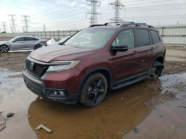 5FNYF8H05KB001900 - 2019 HONDA PASSPORT ELITE MAROON photo 1