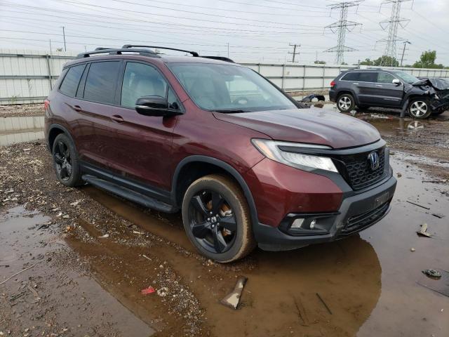 5FNYF8H05KB001900 - 2019 HONDA PASSPORT ELITE MAROON photo 4