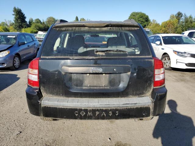 1J8FT47W07D181406 - 2007 JEEP COMPASS BLACK photo 6