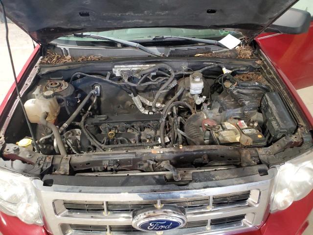 1FMCU9D78BKC36718 - 2011 FORD ESCAPE XLT 勃艮第红 照片 12