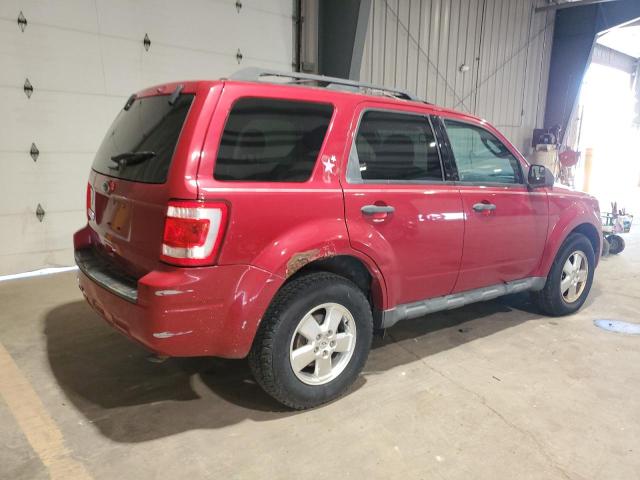 1FMCU9D78BKC36718 - 2011 FORD ESCAPE XLT 勃艮第红 照片 3