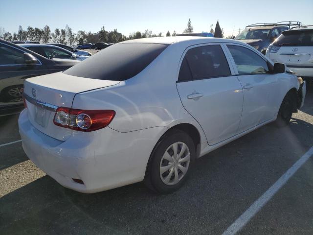5YFBU4EE6DP214088 - 2013 TOYOTA COROLLA BASE WHITE photo 3