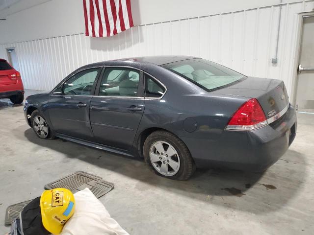 2G1WF5EK3B1216540 - 2011 CHEVROLET IMPALA LS Մոխրագույն լուսանկար 2