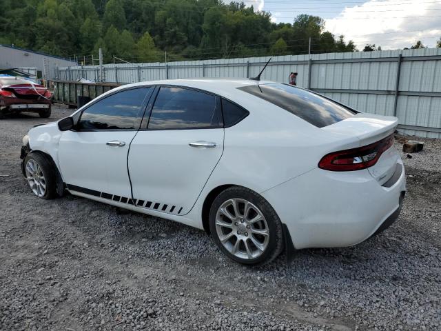 1C3CDFCB6ED779944 - 2014 DODGE DART LIMITED WHITE photo 2