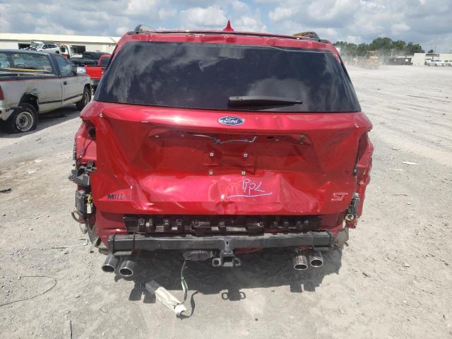 1FM5K8GC8LGA00298 - 2020 FORD EXPLORER ST RED photo 6