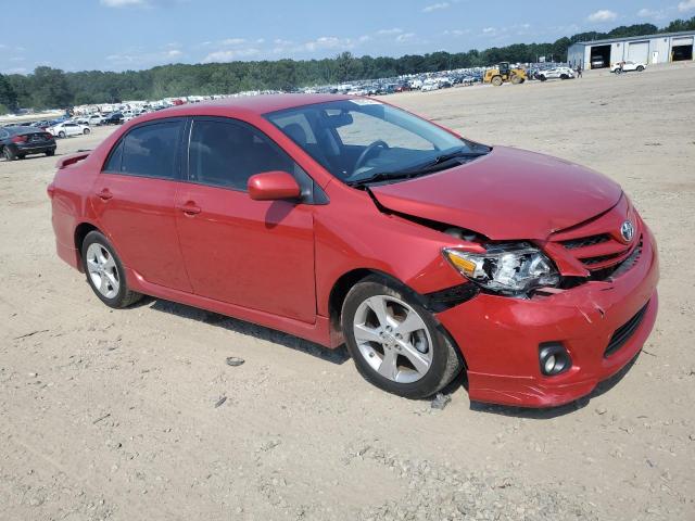 5YFBU4EE0DP080209 - 2013 TOYOTA COROLLA BASE 红色 照片 4