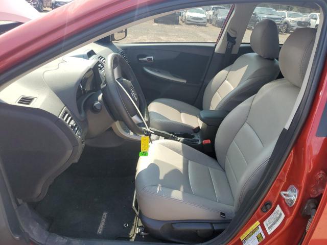 5YFBU4EE0DP080209 - 2013 TOYOTA COROLLA BASE 红色 照片 7